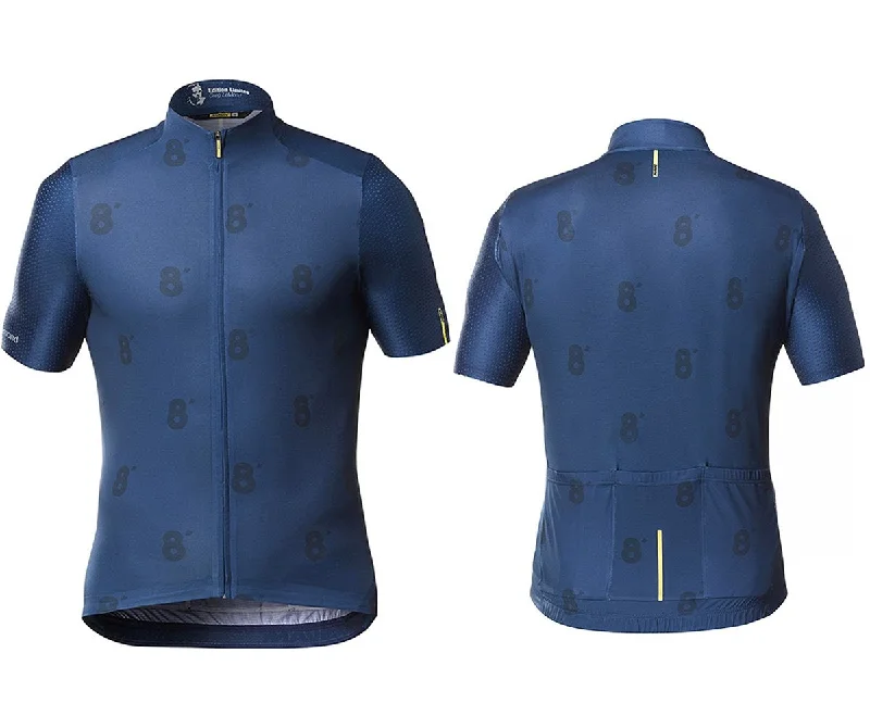 Mavic Greg Lemond Ltd Short Sleeve Road Jersey - Poseidon