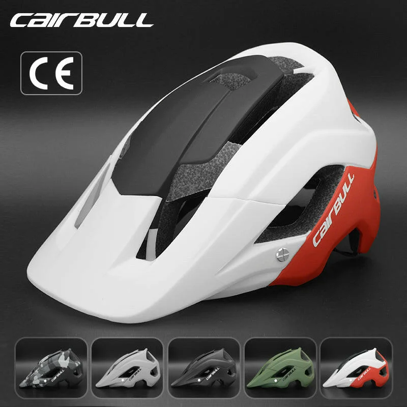 CAIRBULL Mountain Bicycle Helmets Specialized Cycling Helmet Mtb Adult Men Women Integrally-Molded With Sun Visor Ventilated EPS