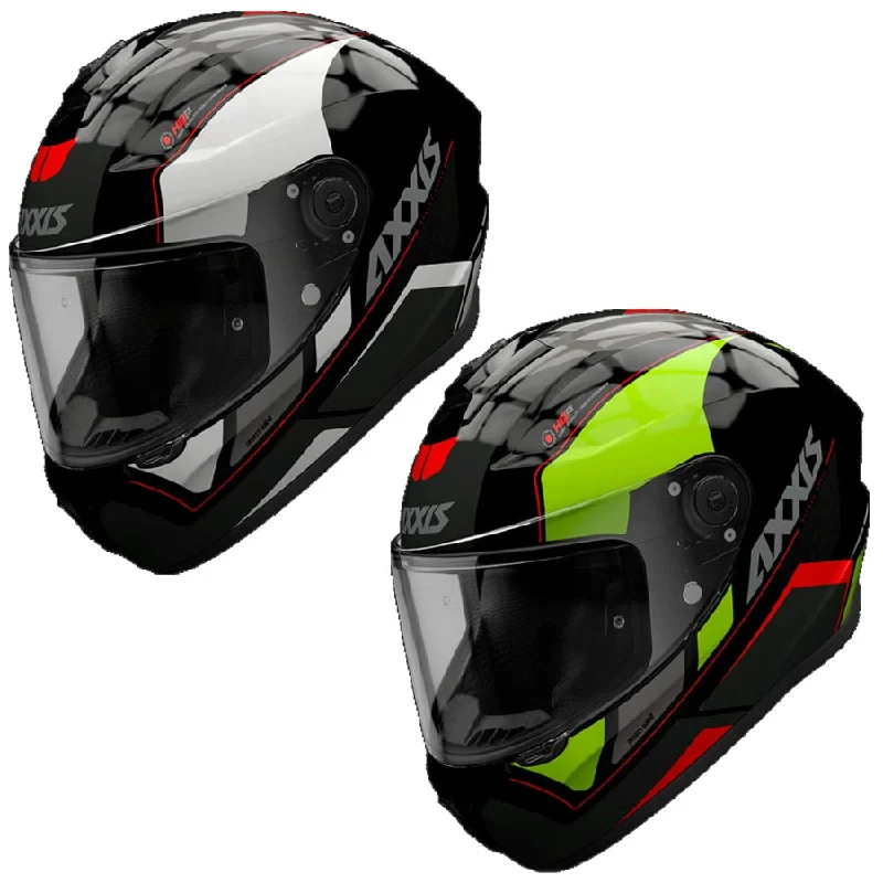 Axxis 43127611 Full Helmet Scooter unisex Draken Wind Model For Motorcycles 2 Colors Size XS to XXL