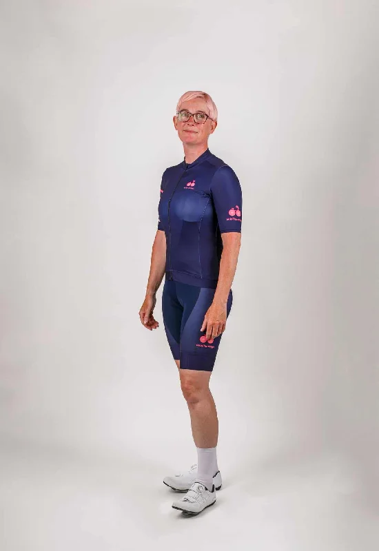 Navy Indy Womens Cycling Jersey