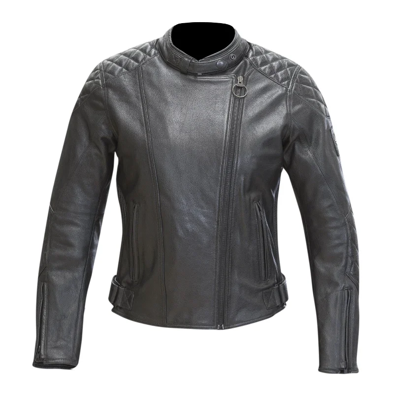 Merlin Hadley Ladies Leather Touring Jacket - Black