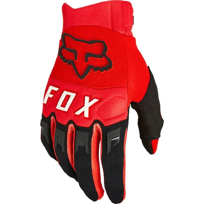 Fox Youth DIRTPAW Glove - Fluro Red