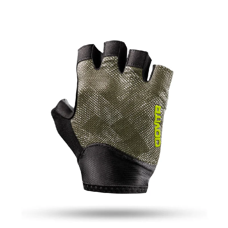 Velocita Short Finger Cycling Gloves (Digitale Olive)