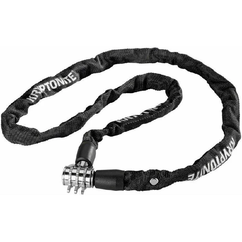 Keeper 411 Bike Chain Lock with Combination: Black, 4 x 110cm