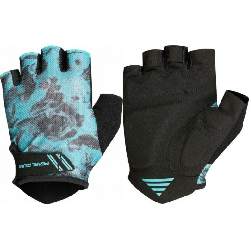 Pearl Izumi Select Ladies Gloves - Mystic Blue Floral