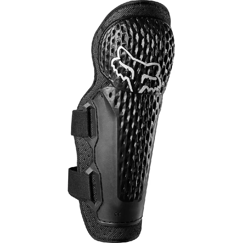 Fox Youth Titan Sport CE Knee Guards (Black)