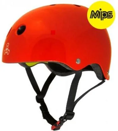 Triple 8 Helmet Derby MIPS Red Gloss