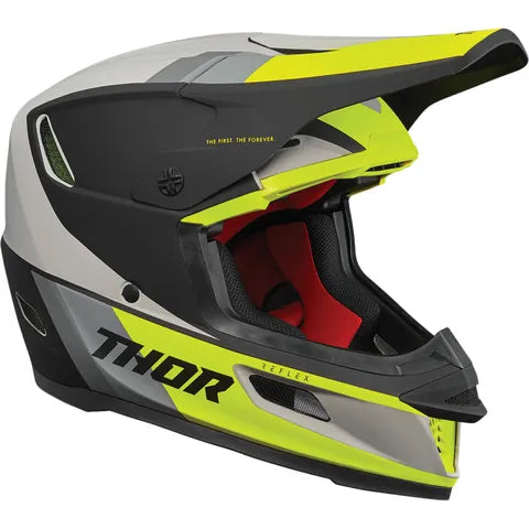 THOR MX REFLEX APEX HELMET ACID GRY