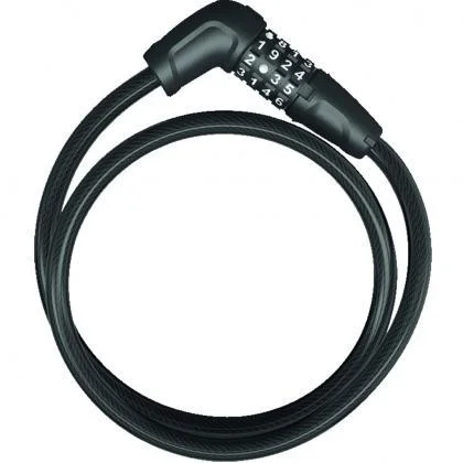 Abus Numerino Cable Lock 5410C/85 (Black)