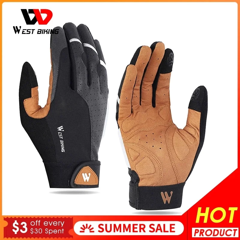 Sports Cycling Gloves Touch Screen Men Women Summer Bike Gloves Motorcycle Fitness Gym MTB Road Bicycle Gloves