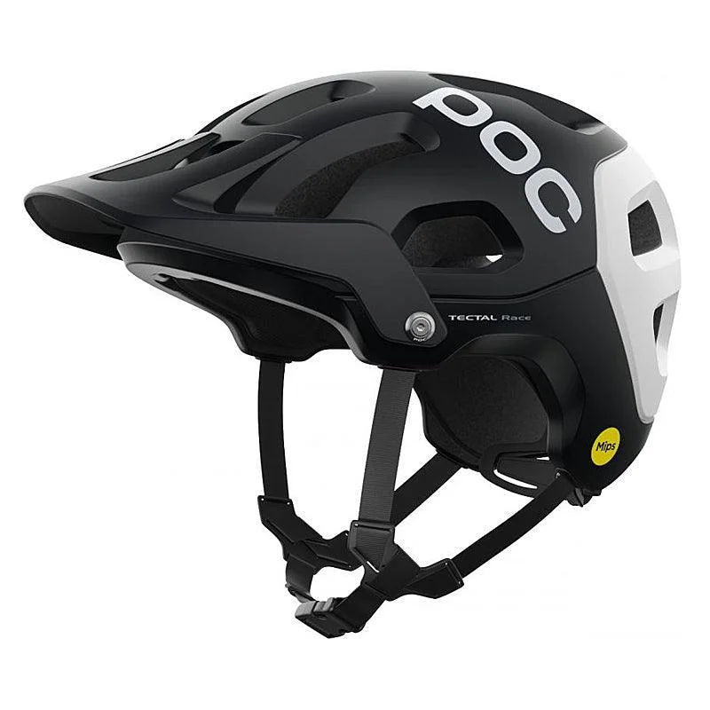 POC Tectal Race MIPS Helmet - Uranium Black / Hydrogen White