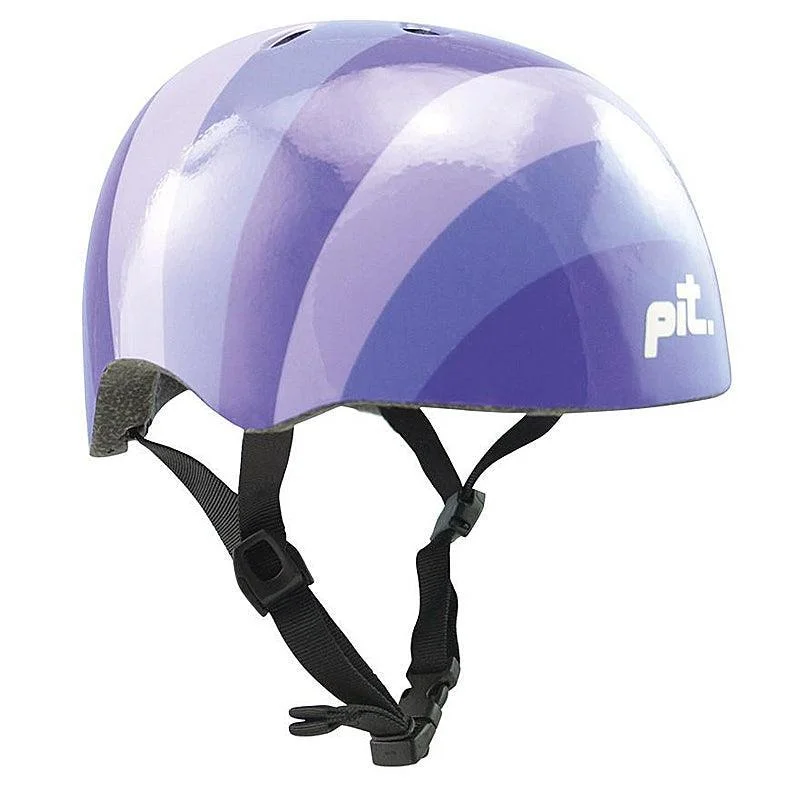 PIT Urban Helmet – Purple Stripes