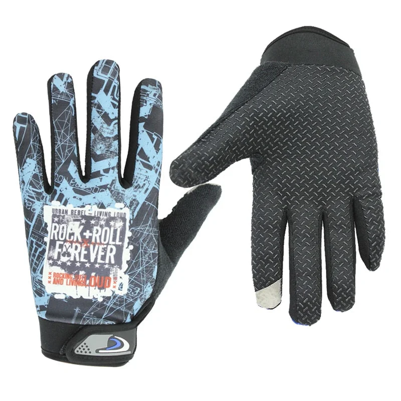 Men's and women's windproof warm all-in-one Cycling Gloves