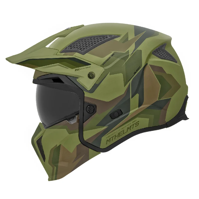 MT Streetfighter SV S Motorcycle Helmet with Removable Face Mask