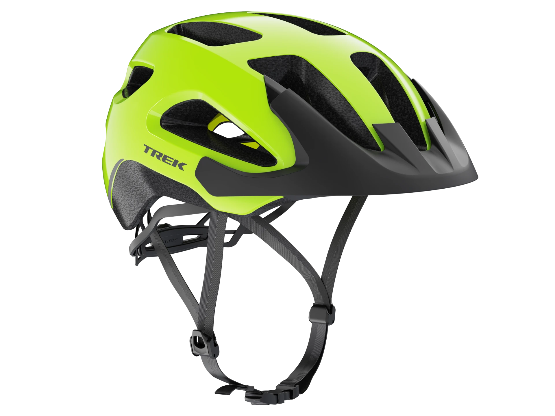 Trek Solstice Mips Bike Helmet - Radioactive Yellow