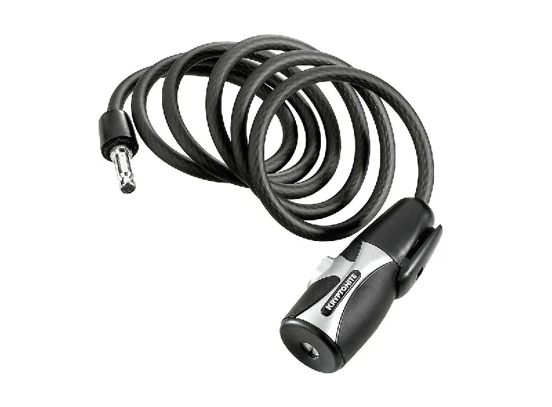 Kryptonite KryptoFlex 815 Cable Lock - Key - Gray-Black