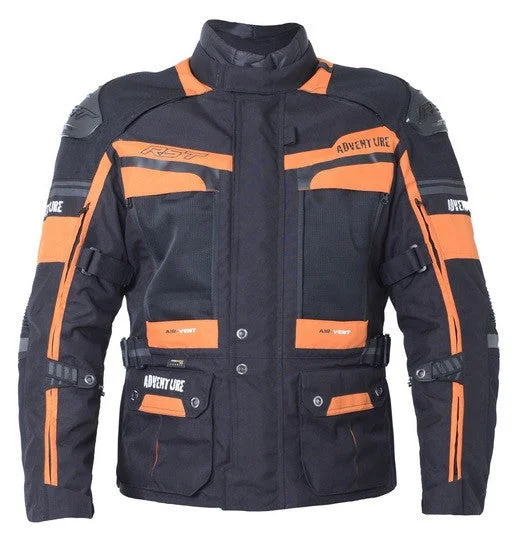 RST Pro Series Adventure III Textile Jacket - Black / Orange