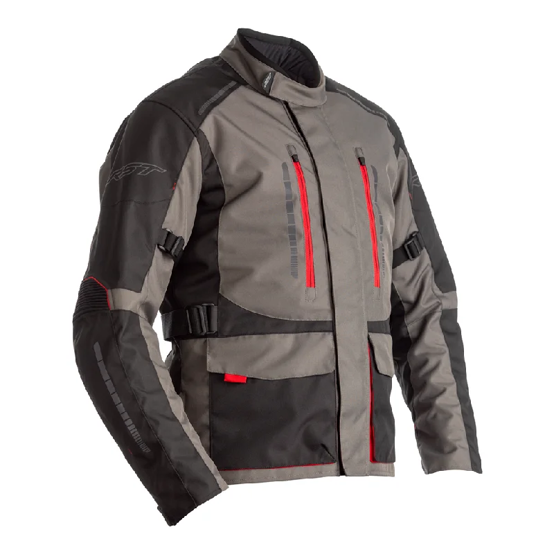 RST Atlas CE Textile Jacket - Grey / Black / Red