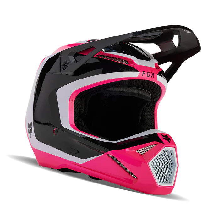 24 FOX V1 NITRO HELMET MIPS CE BLACK PINK