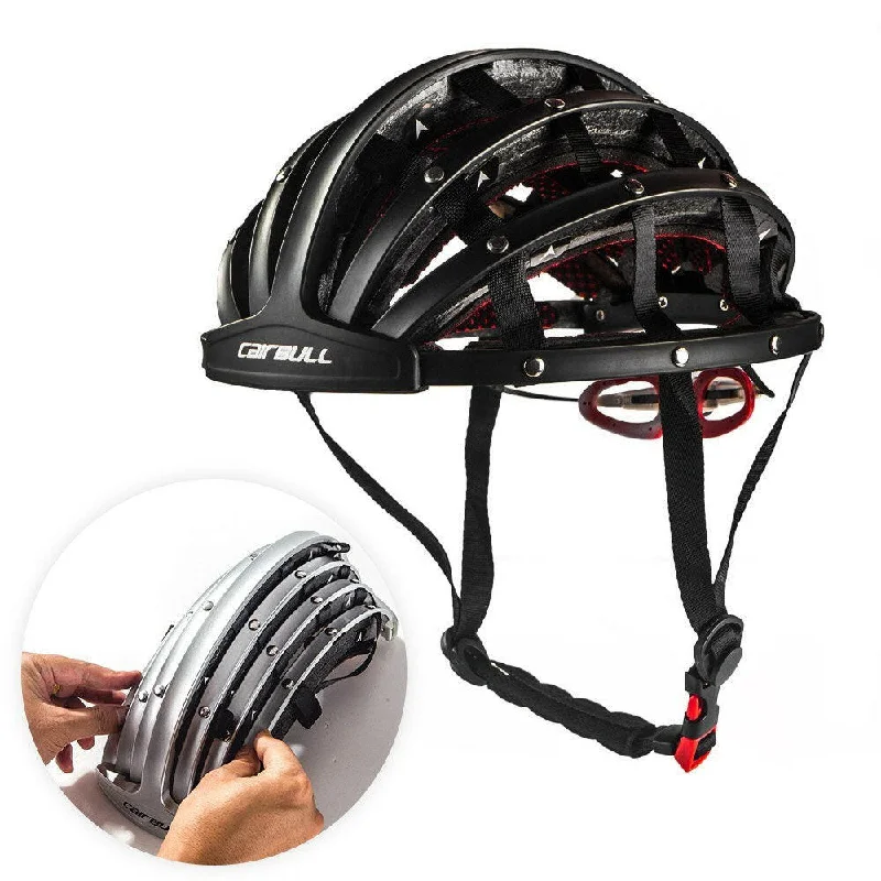 Bike Helmet Foldable Cycling Helmet Adult Road Bike Safety Helmet Lightweight Sports Protective Equipment