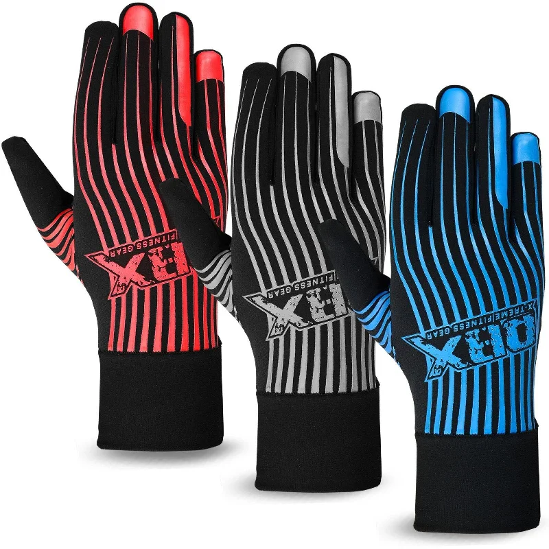 Cycling Full Fingers Gloves Bicycle Roubaix Winter Silicone Grip