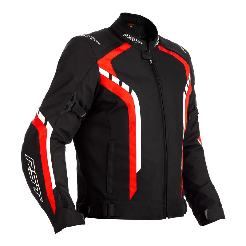 RST Axis CE Summer Textile Jacket - Black / Red / White