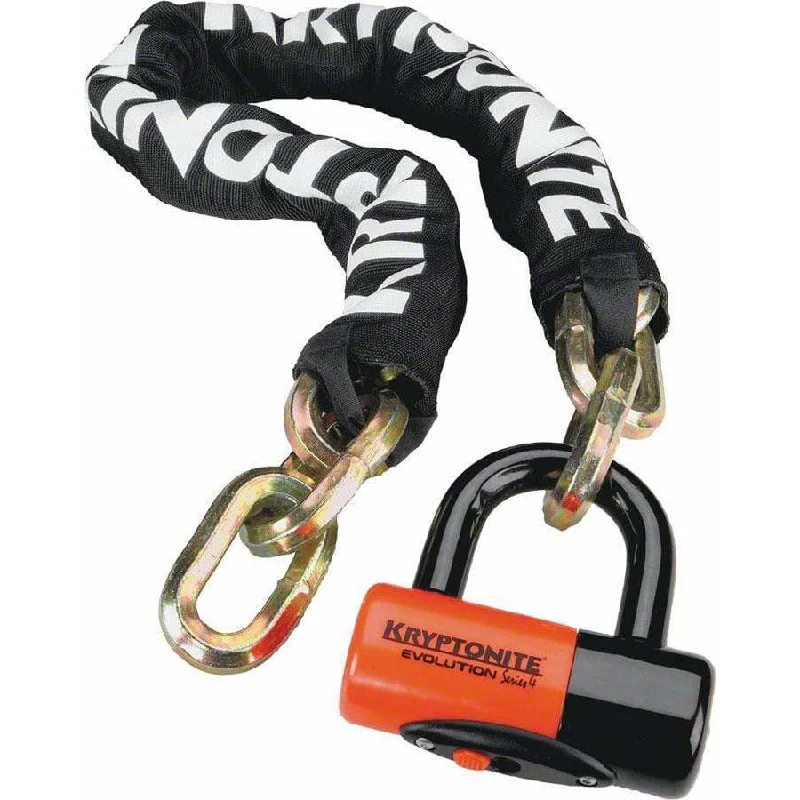 New York Bike Chain 1210 and Evolution Disc Lock: 3.25' (100cm)