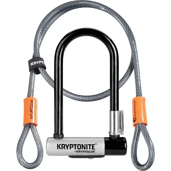 Kryptonite Kryptolok Silver Mini Bike Lock