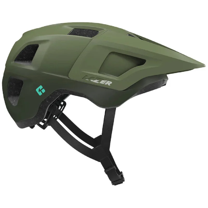 LAZER Finch KinetiCore Bike Helmet - Matte Fern Green