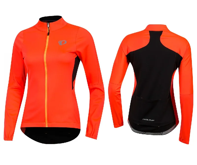 Pearl Izumi Elite Pursuit Amfib Cycling Jacket - Womens - Fiery Coral - 2019