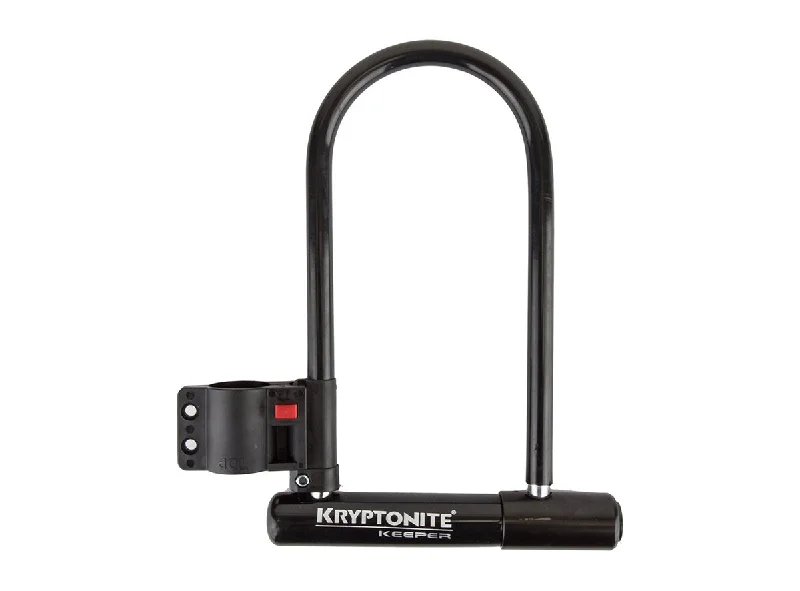 Kryptonite Keeper Standard U-Lock 4 x 8" - Black