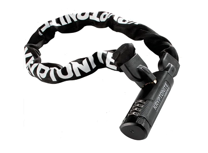 Kryptonite Keeper 712 Chain Lock - Combination - Black