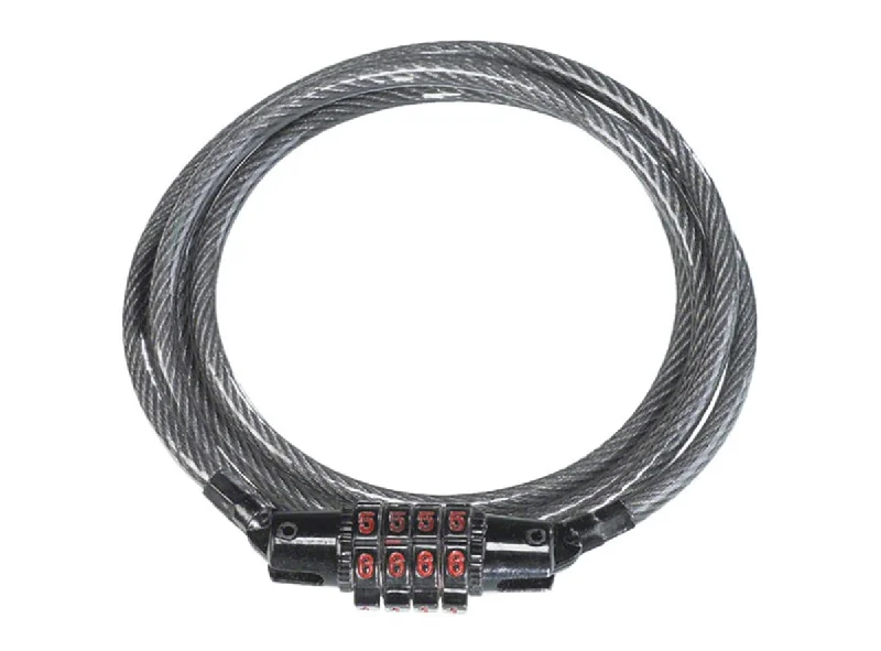 Kryptonite KryptoFlex Keeper 512 4-Digit Combo Cable Lock - Black-Gray