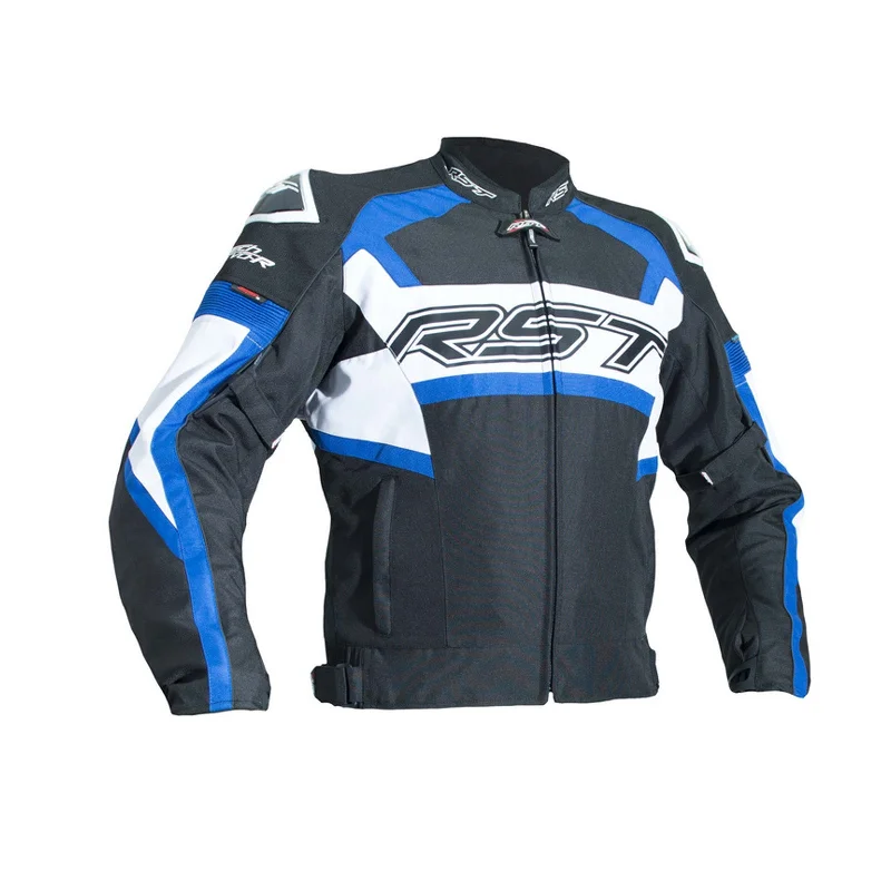 RST Tractech Evo R Waterproof Textile Jacket - Black / Blue