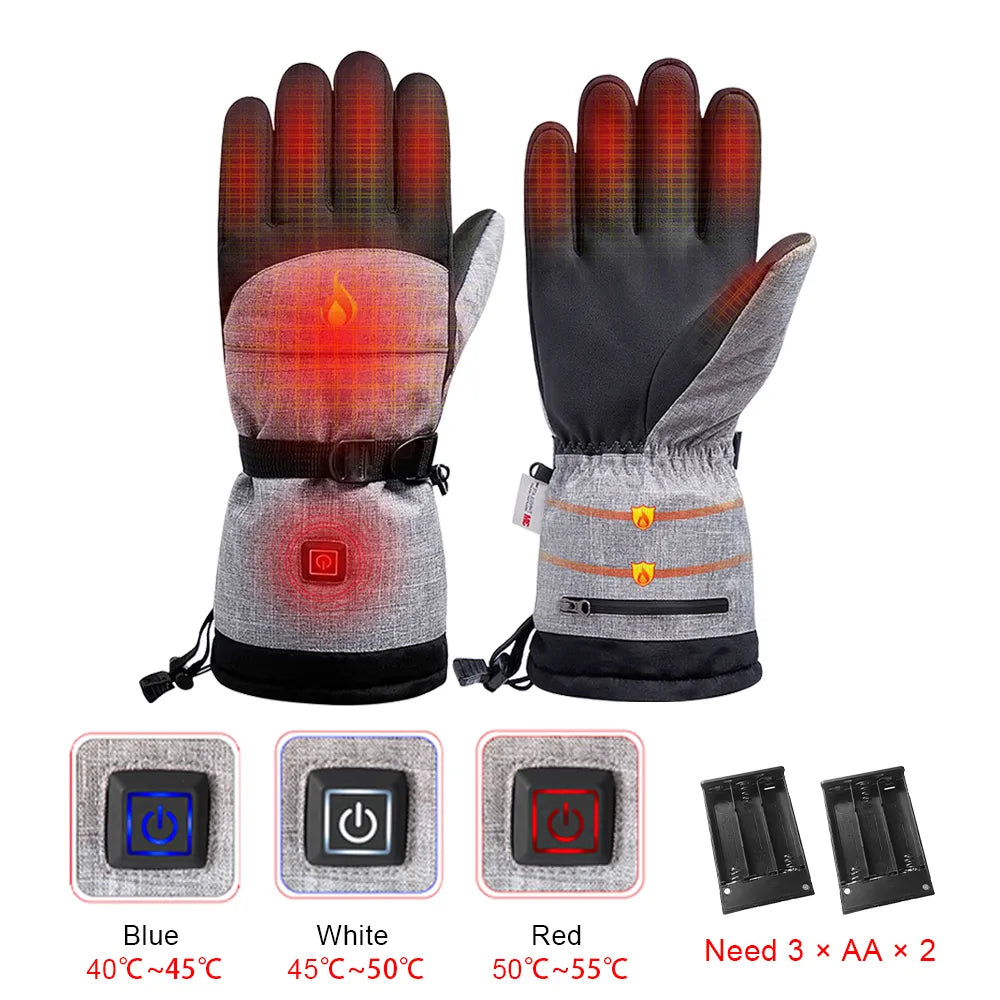 Heating gloves A