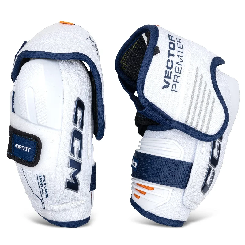 CCM Tacks Vector Premier Senior Hockey Elbow Pads - 2024