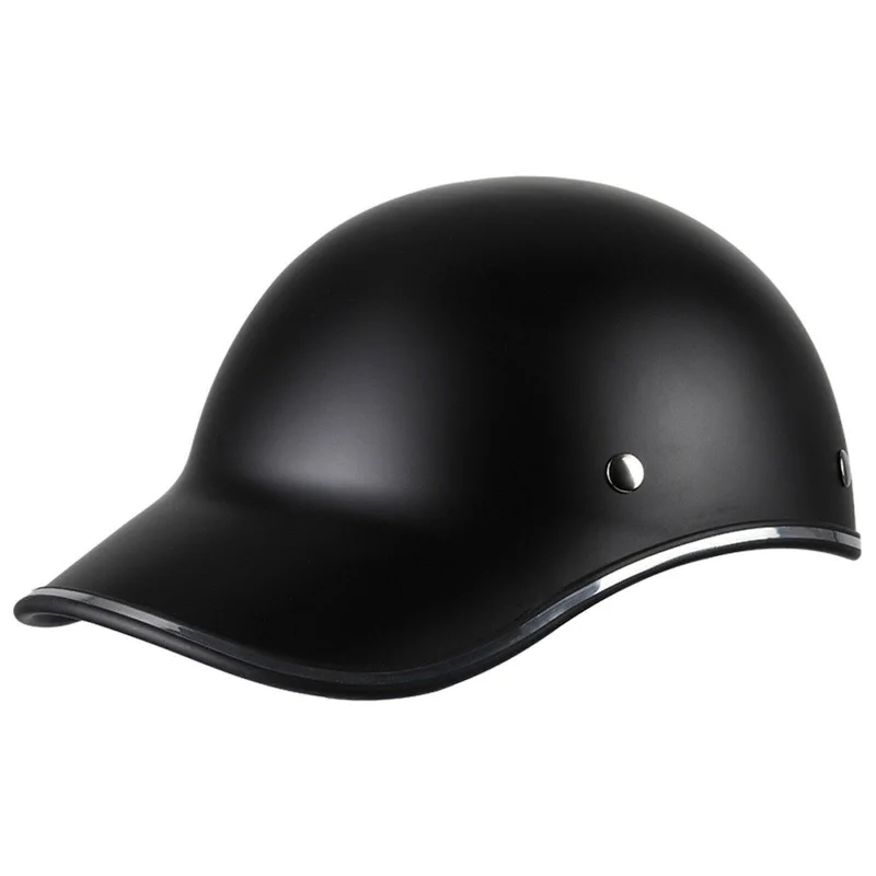 Motorcycle Helmet Bike Bicycle Baseball Cap Helmet Half Helmet for Men Women Adults