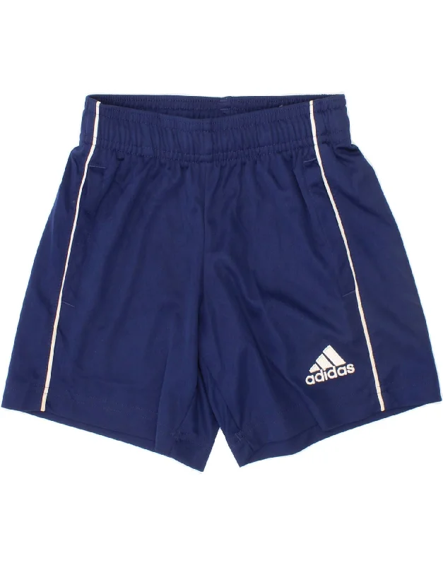 ADIDAS Boys Aeroready Sport Shorts 4-5 Years Blue