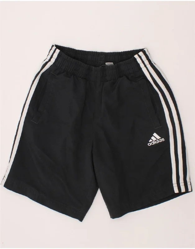 ADIDAS Boys Sport Shorts 7-8 Years Grey