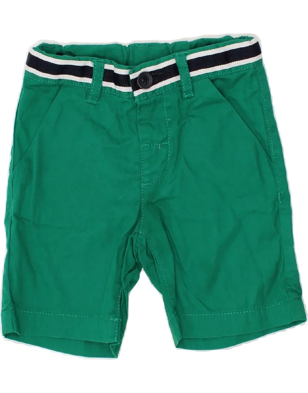 BRUMS Baby Boys Chino Shorts 6-9 Months W18  Green Cotton