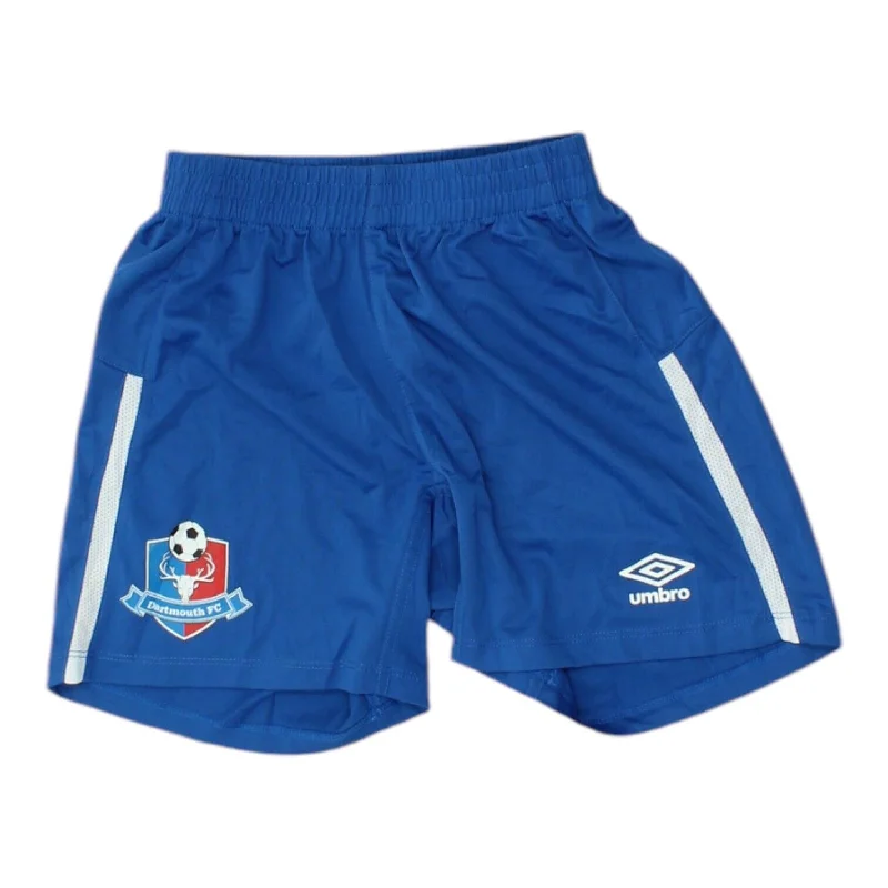 Dartmouth FC Umbro Kids Blue Shorts | Boys Girls Football Sportswear VTG