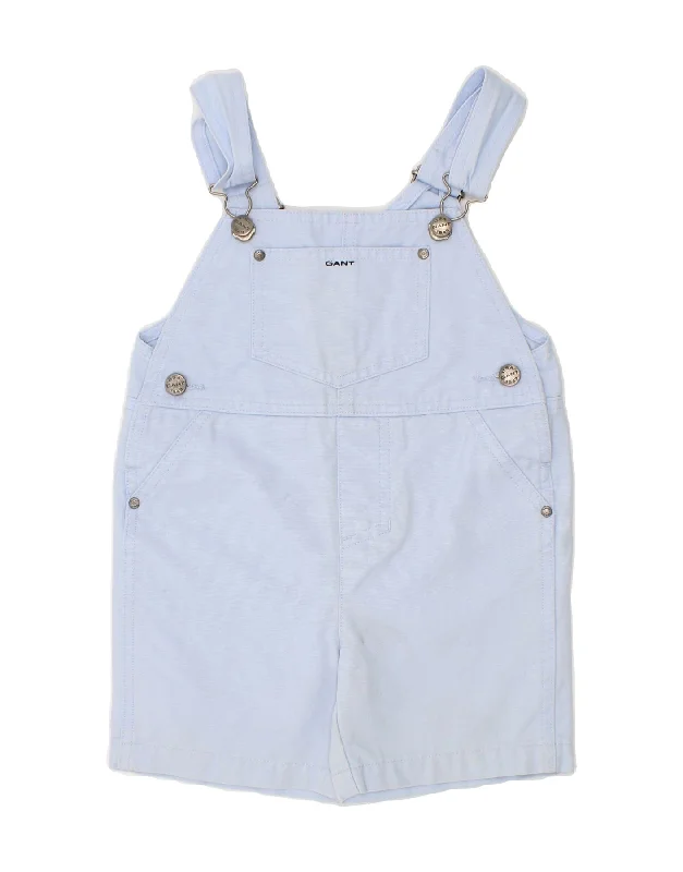 GANT Baby Boys Dungarees Shorts 12-18 Months W22 Blue Cotton