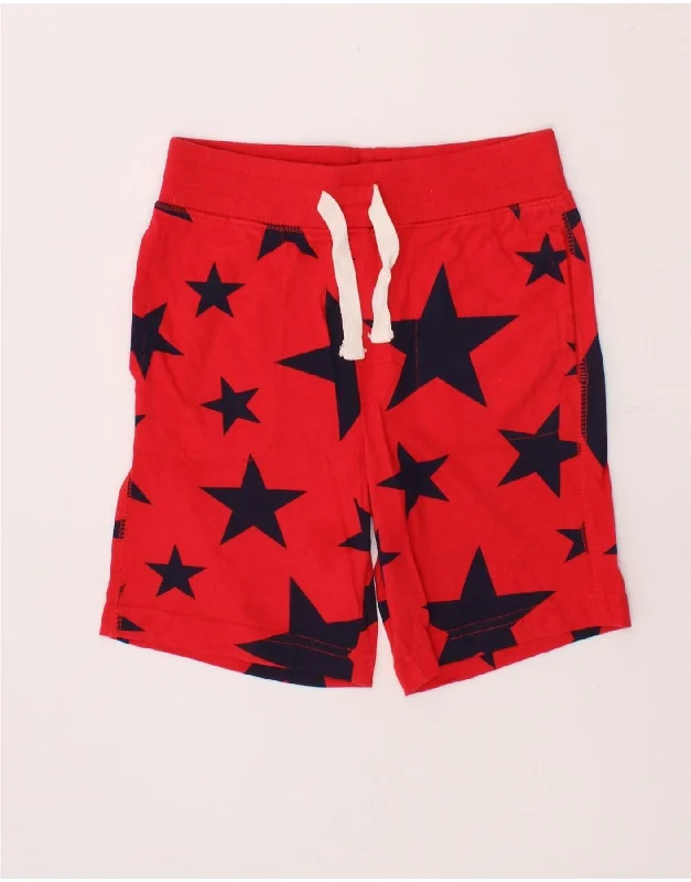 GAP Boys Sport Shorts 3-4 Years Red Spotted Cotton