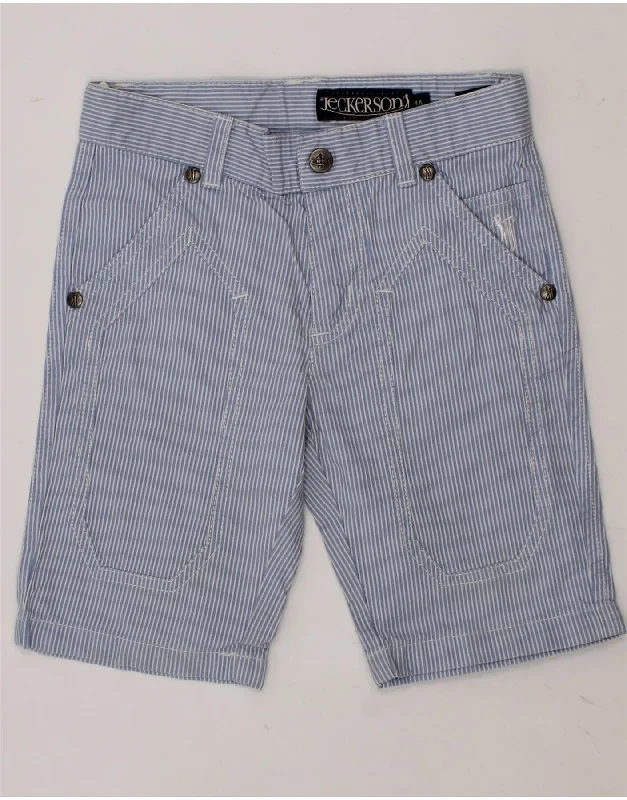 JECKERSON Boys Chino Shorts 3-4 Years W20 Blue Striped