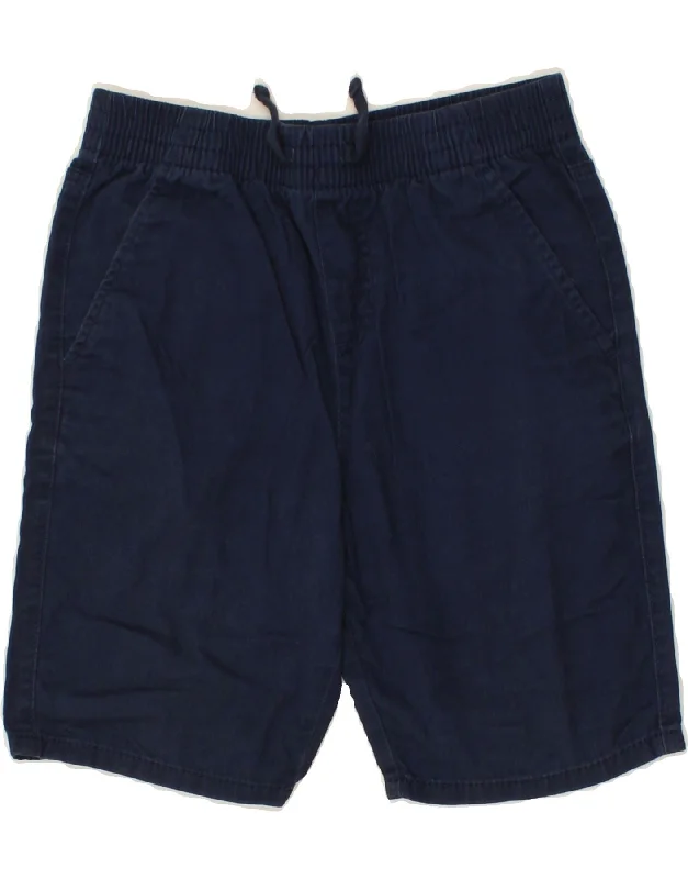 LEVI'S Boys Casual Shorts 10-11 Years W26  Navy Blue Cotton