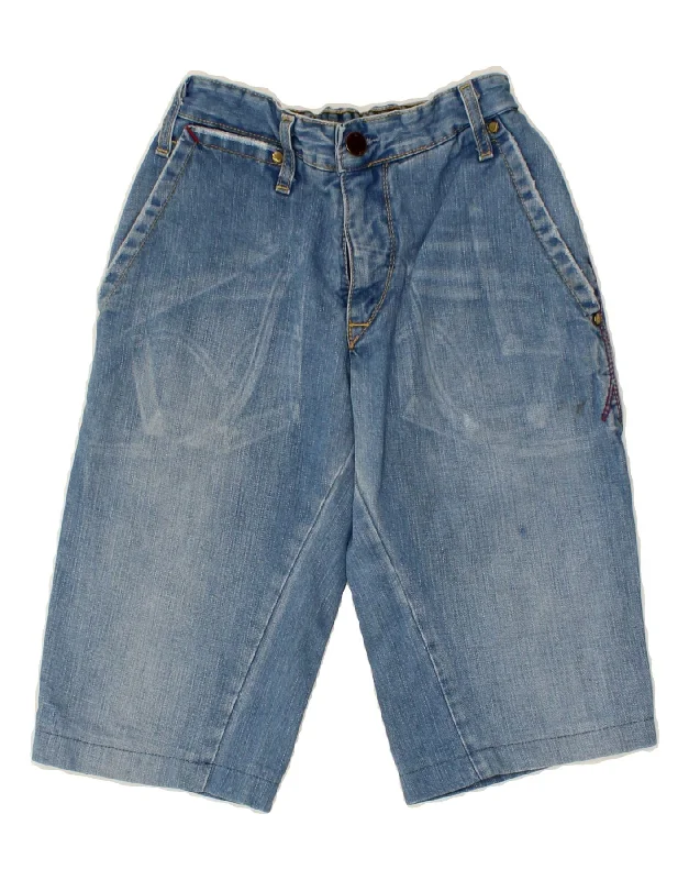 LEVI'S Boys Denim Shorts 11-12 Years W26 Blue