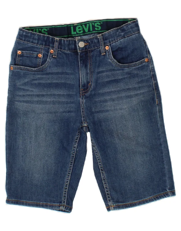 LEVI'S Boys Denim Shorts 15-16 Years W28  Blue Cotton