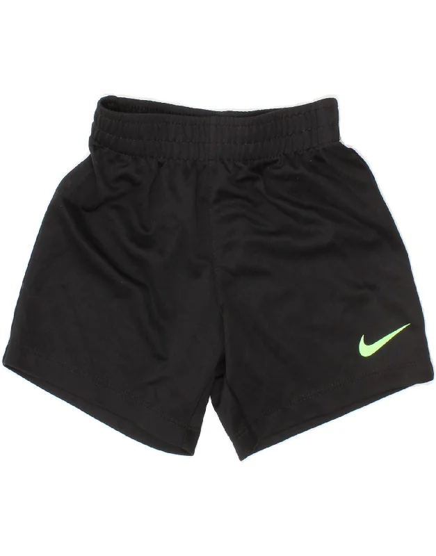 NIKE Baby Boys Sport Shorts 18-24 Months Black Polyester