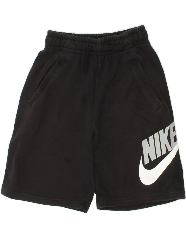 NIKE Boys Graphic Sport Shorts 12-13 Years Large  Black