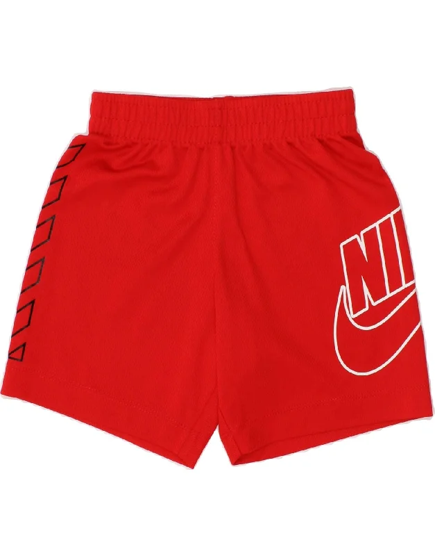 NIKE Boys Graphic Sport Shorts 2-3 Years Red